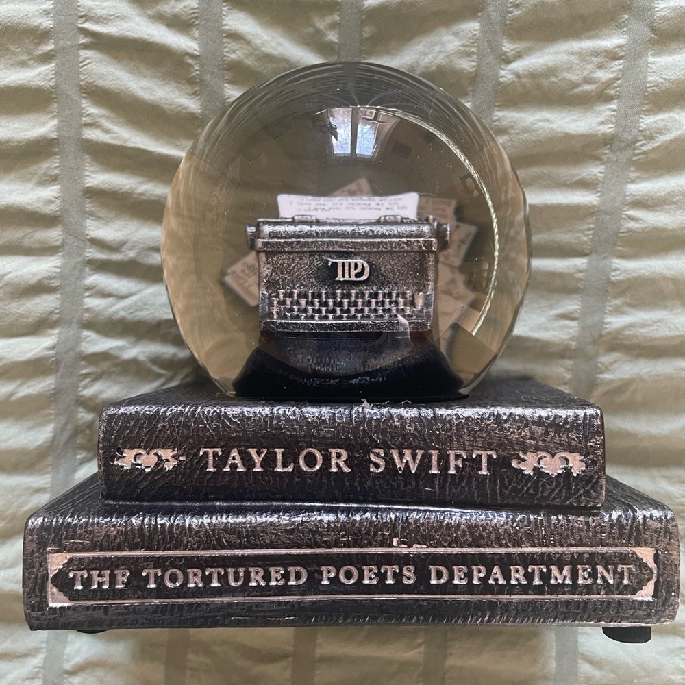 The Tortured Poets Department Snowglobe